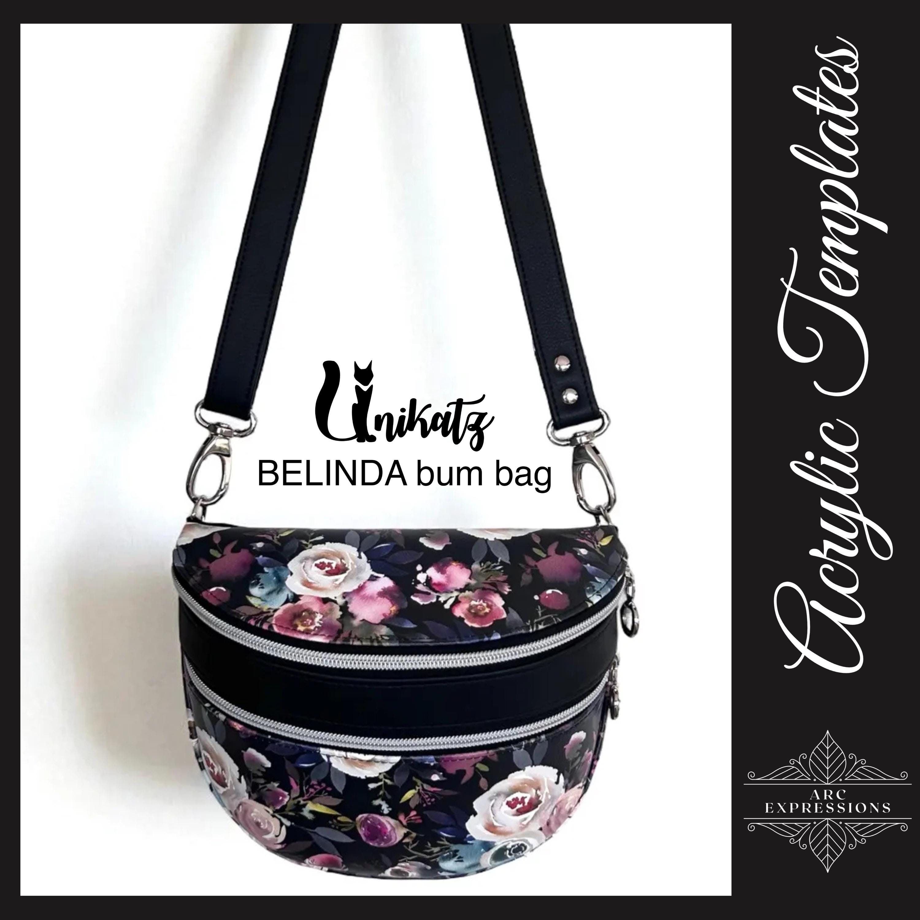 NEW to the Shop! Belinda Bum Bag by Unikatz Acrylic Template Set