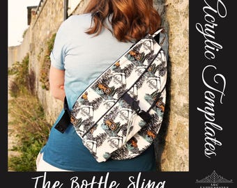 The Bottle Sling Acrylic Templates: Country Cow Designs, USA Made with size options