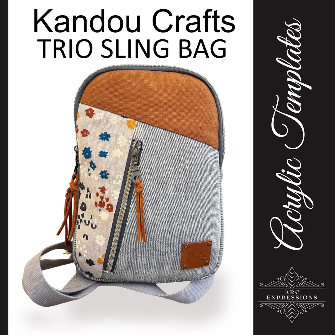 Kandou Crafts Trio Sling Acrylic Template Set - Etsy