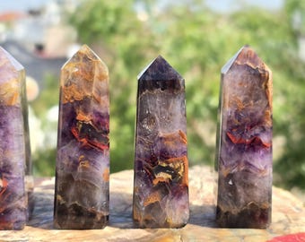 Super Seven Towers - Spiritual Awakening Crystal Obelisk | Melody Stone