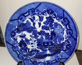 Prato de salgueiro azul