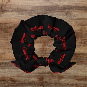 Redrum Hair Tie, Stephen King Fan Scrunchie