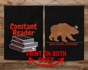 Central Positronics Garden flag
