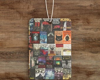 Stephen King Book covers Car Air Freshener