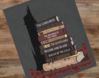 The Dark Tower Books by Stephen King Blanket.