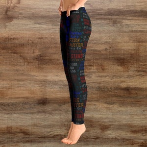Stephen King Book Titles Leggings
