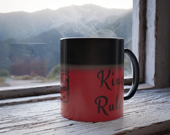 Stephen King Rules Color Morphing Mug, 11oz