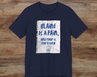 Stephen King T Shirt, Blaine Is A Pain T-shirt, Constant Reader Gift For Stephen King Fan