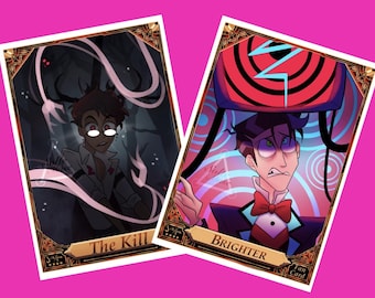 PREORDER | Seconds b4 Disaster | Hazbin Hotel Fancards