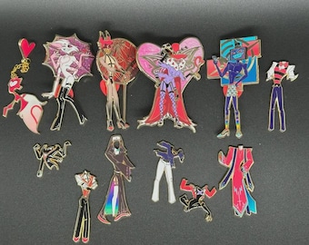 ハズビン ホテル - Vox & Valentino エナメル ピンバッジ - Etsy 日本