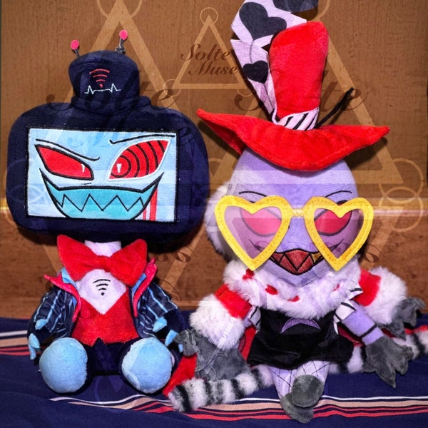 VoxVal Hazbin Hotel Vox Valentino Plush