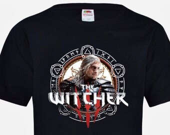 The Witcher Shirt, The Witcher T-shirt, The Witcher Geralt of Rivia T-shirt, Witcher Series Shirt Unisex, The Witcher Signs Shirt, Witcher