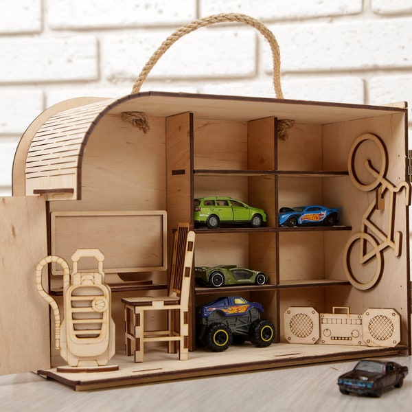 Toy Car Storage Etsy