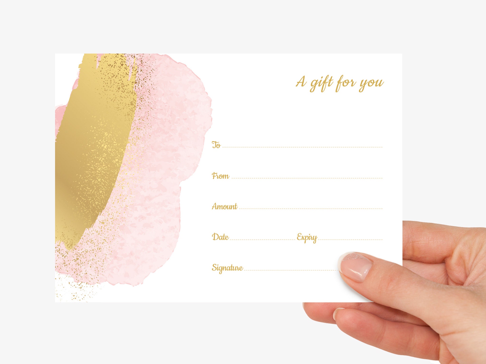 Blank Gift Certificate Cards, Gift Vouchers Certificates, DL Size Gift Cards, Ideal For Businesses, Beauty Salons, Wedding, Restaurant, Christmas, Birthday (25 Pack