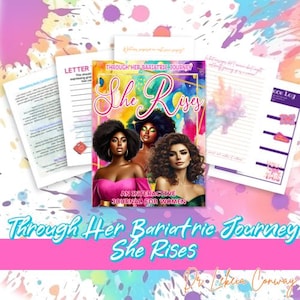 Bariatric Surgery Journal: Weight Loss Tracker, She Rises (Digital Download)