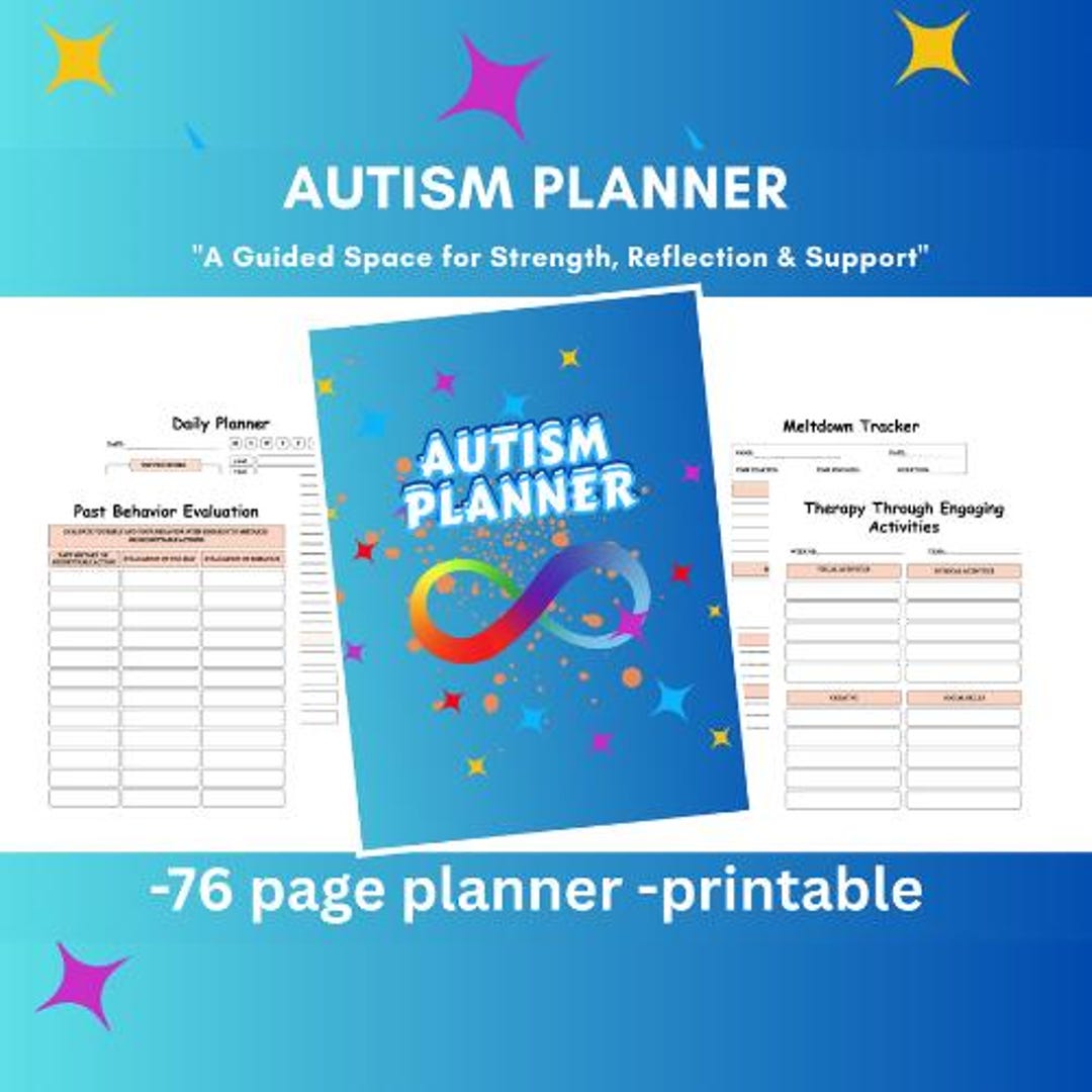Autism Awareness Journal – Bright & Inspirational Notebook for ...