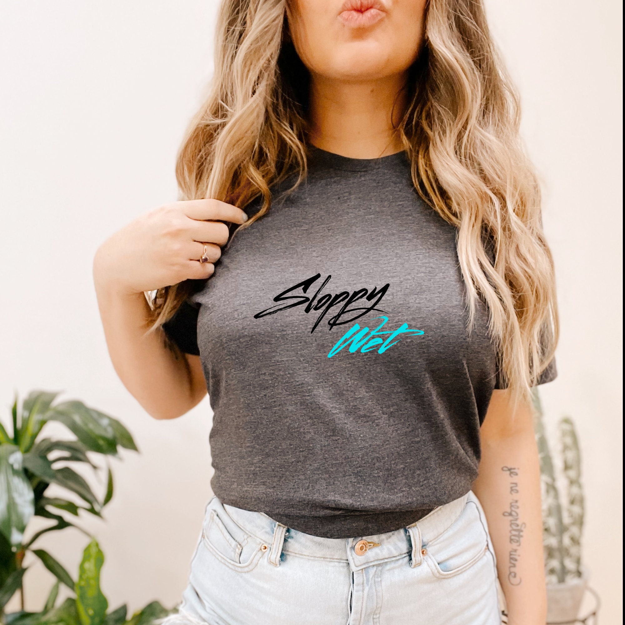 Sloppy Wet T-shirt/hotwife/sexy/gifts