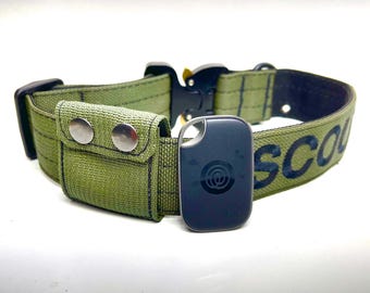 Tactical Tile PRO Vertical Holster for Dog Collar.