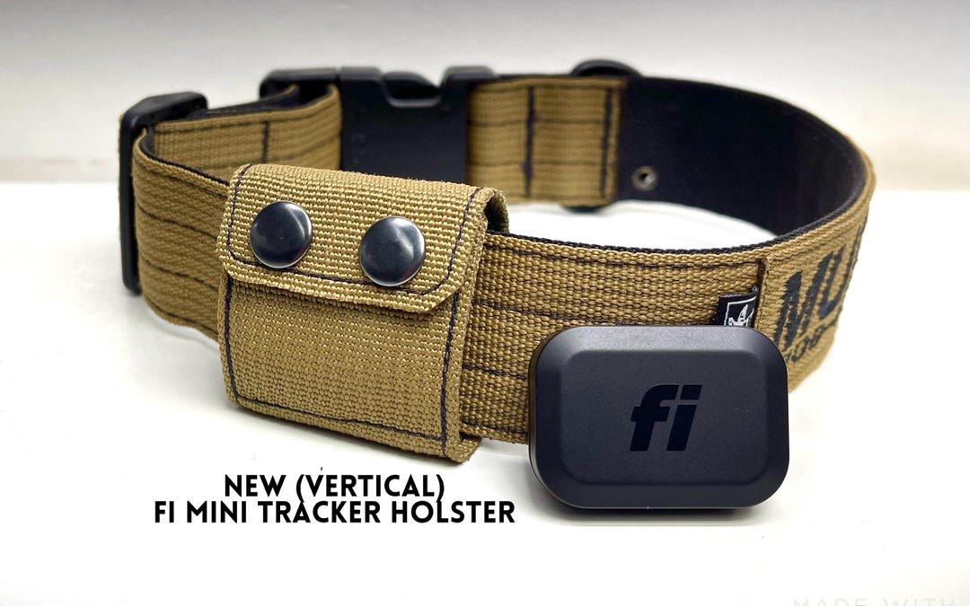 Tactical Fi Mini Tracker (vertical) Holster/ Holder for Dog Collar ...