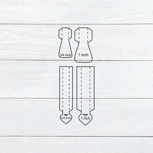 Bag Strap Anchor SVG Pattern. Vector Cut File for Silhouette - Etsy