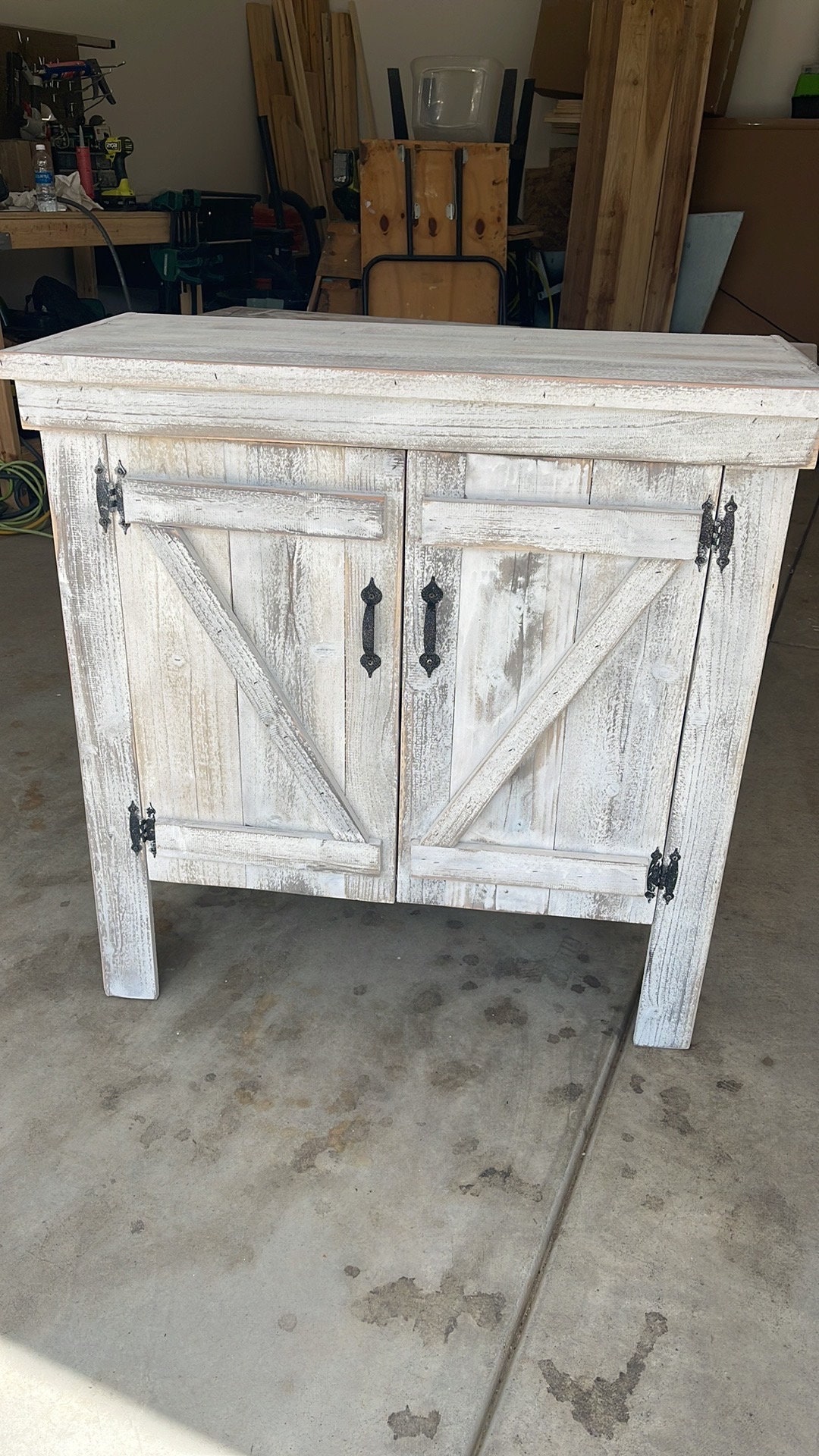 Rustic Primitive Coffee Bar Hutch Farm House Country Etsy