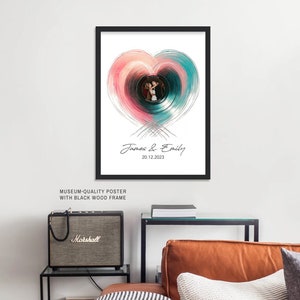 Personalized Music Plaque, Custom Plaque, Music Award, Frame Award, Best Artist Award, Vinyl Record Plaque, Framed Award Print, Music gift