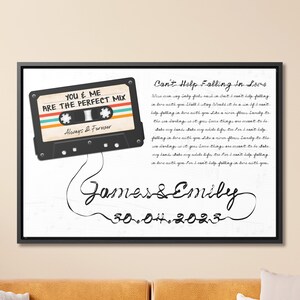 Wedding Song Lyrics Engraved, Wooden Anniversary Gift, First Dance Lyrics, 5th Anniversary, Wood Anniversary, Wedding Gift, 1st Anniversary