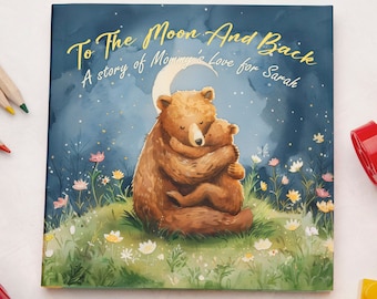 Mother's Day Book for mom, Gift for wife, Personalized Book for mom, Personalized Gift For wife from kid, Gift for Expectant mom