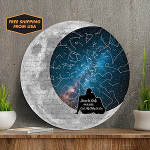3D Holzschild, Rundes Holzschild, Schallplatte Liedtext Geschenk für Ihn, Geburtstagsgeschenk - Geschenk zum 2.4.12