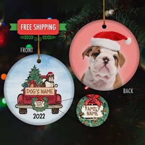 Bulldog Anhänger, BulldogGe, Bulldogge, Bulldogge, Bulldogge, Weihnachtsdeko, Bulldogge