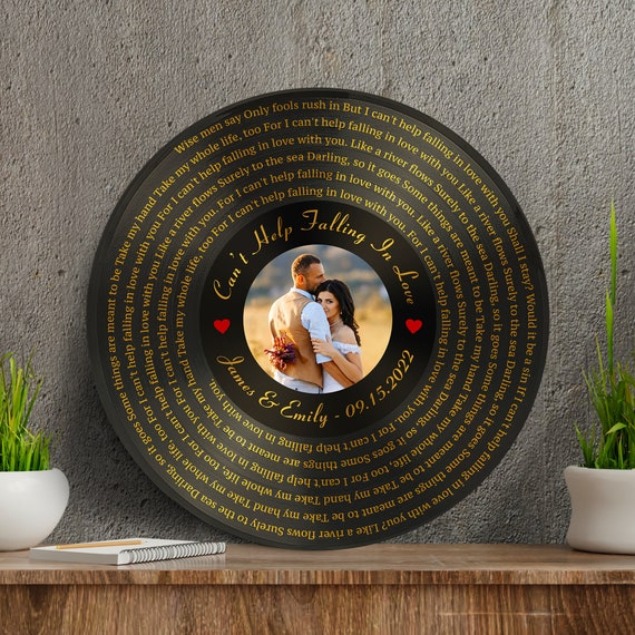 Personalized Wedding Gift For LGBT Lesbian Couple, Unique Bride And Bride Gift, Mrs And Mrs, Lesbian Song Lyrics, Home Decor Lesbian Couple - Israel