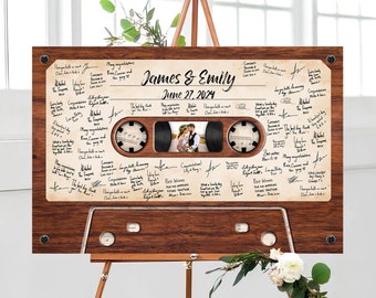 Wedding Guest Book Alternative Wood Rustic Wedding Decor Personalized Guest Book Signs Wedding Guestbook Alternative Wedding Decorations