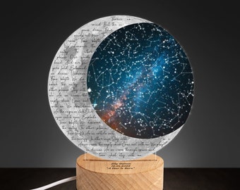 Personalized Birthday Gift for Daughter or Son - A Star Is Born Star Map & Lyrics - Newborn Gifts - Baby Shower Gifts - Gift for Nephew