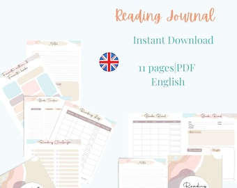 Reading Journal| Reading List | Reading Log | Reading Printables | Books Wishlist