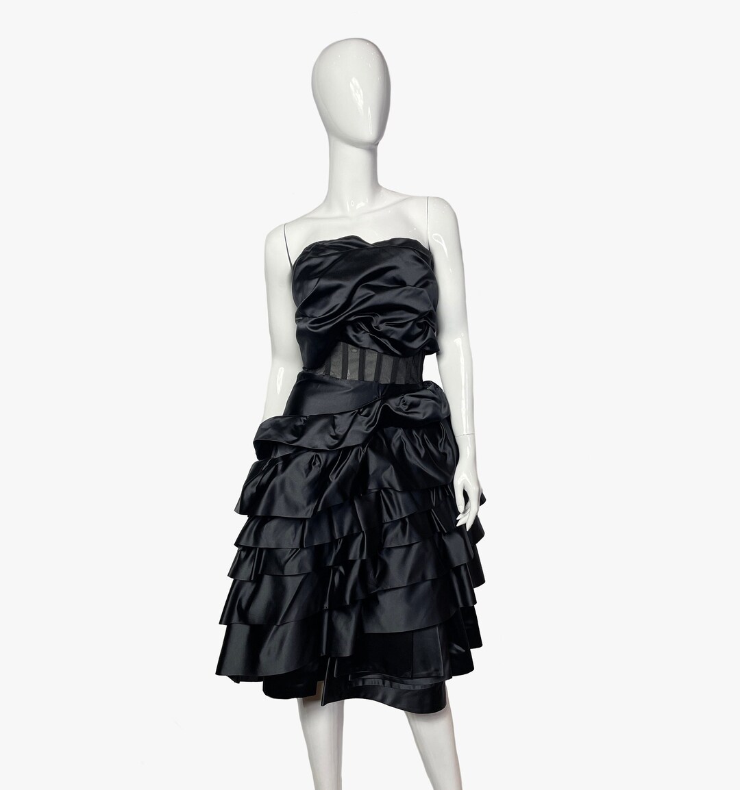 Elegant Bustier Tiered layer dress