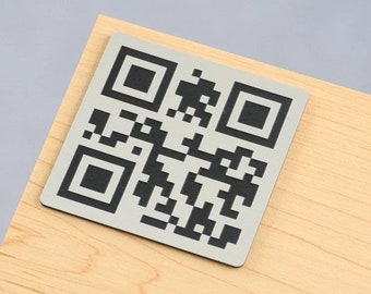 Support Plaque QR code Personnalisé, Menu sans contact, Restaurant, Hôtellerie, Bar, QR code Instagram, Facebook, Gîtes