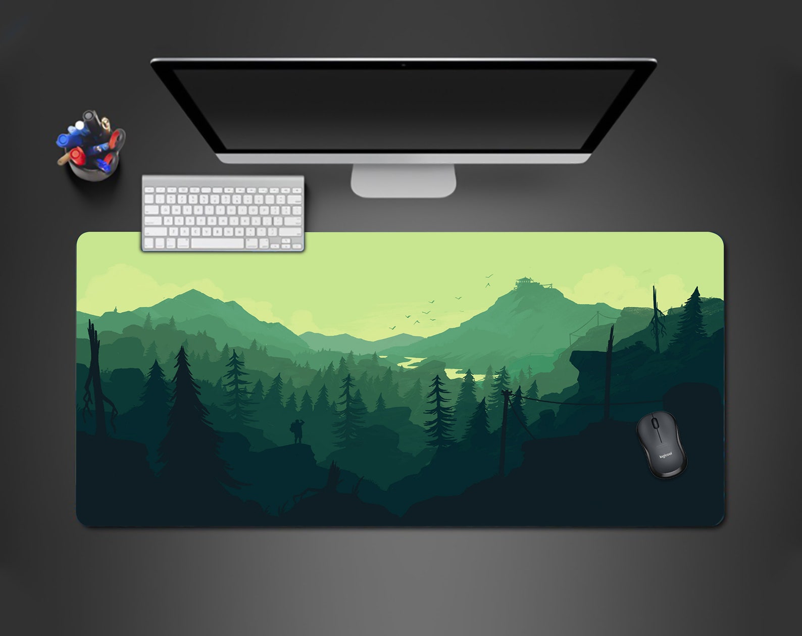 Mousepad Wonderful Nature Gaming Mouse Pad Desk Mat Desk Etsy