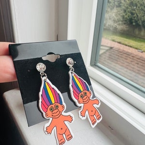 Mini Troll Type Earrings