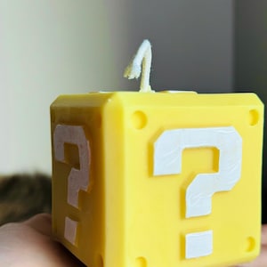 Nintendo Type Cube Candle