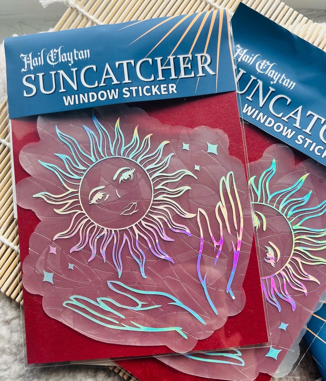 Window Catcher Sticker Suncatcher Rainbow Window Sticker - Etsy