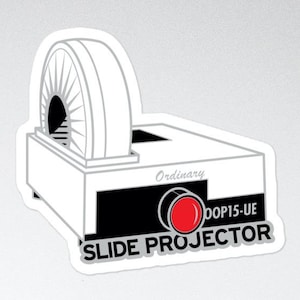 Slide Projecter OOP Sticker
