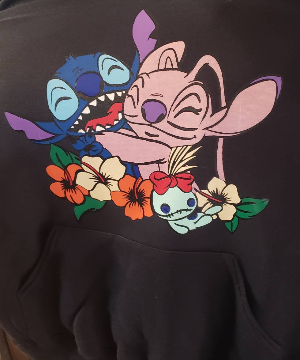 stitch and angel hoodies