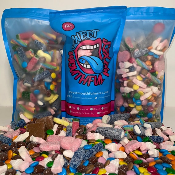 Vegan 1kg Bag Sweet Mixes UK Sweets Pick N Mix - Etsy