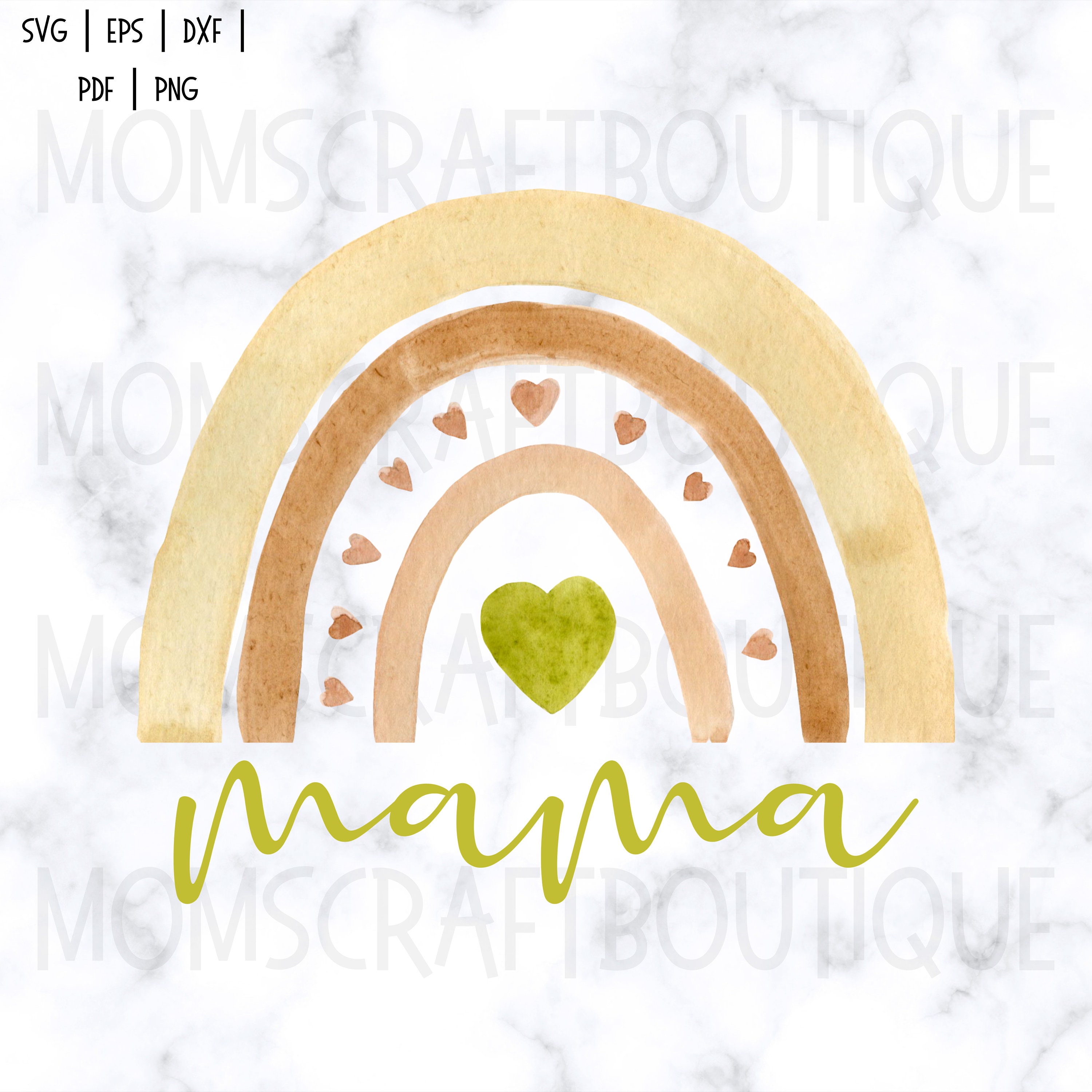 Mama Rainbow Svg Sublimation Png Mama Shirt Mom Svg Etsy UK
