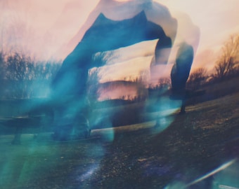 Dreamlike Backbend – Surreal Motion Photography Print