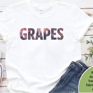 ★DRAW FIT★ Blueberry Print T-Shirt [WHITE] The Berry White T-Shirt – ForeverFreshBr