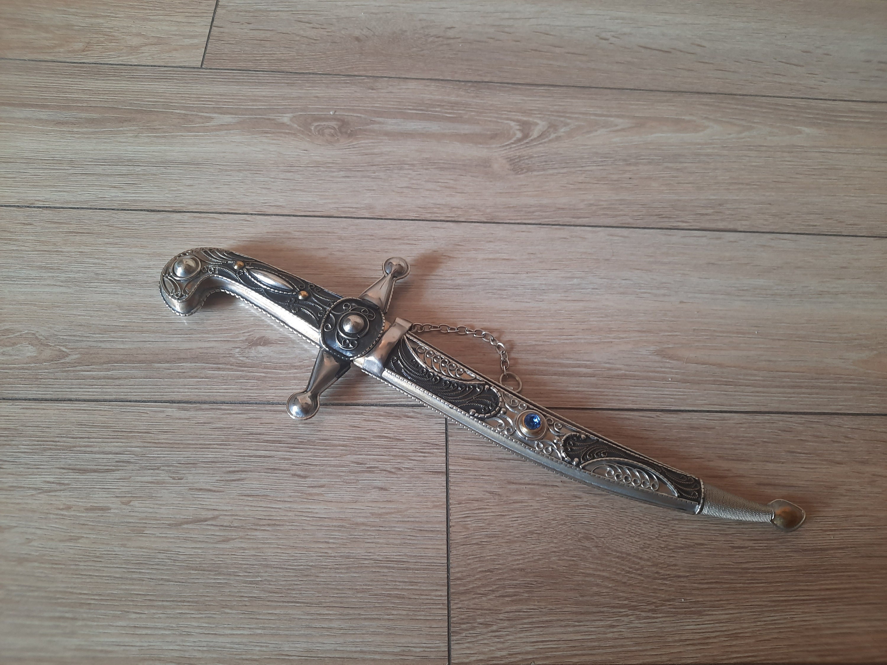 Crossed short dagger, Handmade Beautiful bent dagger. Perfect for wedding, viking, gifts for womans, birthday gift, souvenir daggers.