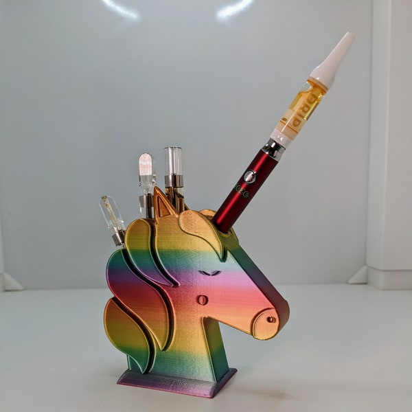 Vapeosaurus Unicorn - The Vape Cartridge Holder