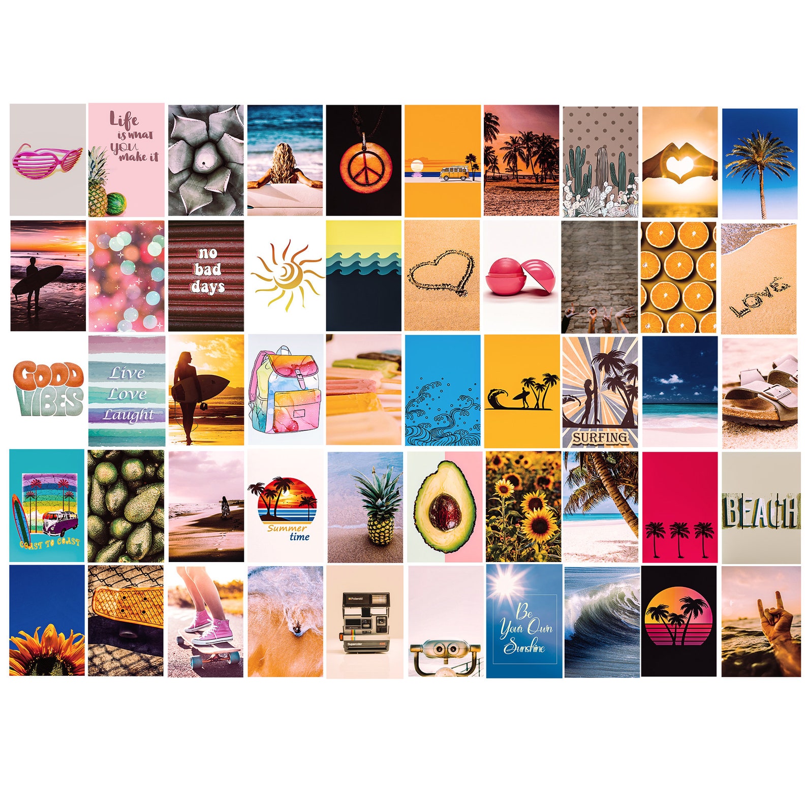 Aesthetic Wall Collage Kit VSCO Decor | Etsy