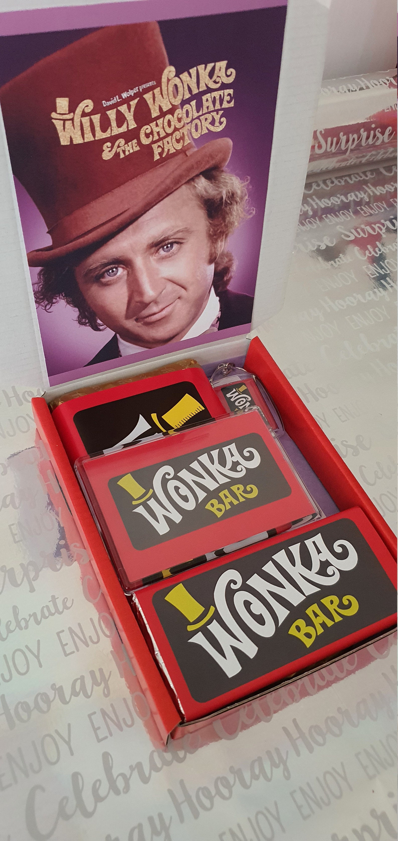 Willy Wonka Box Set for Willy Wonka's lovers Etsy